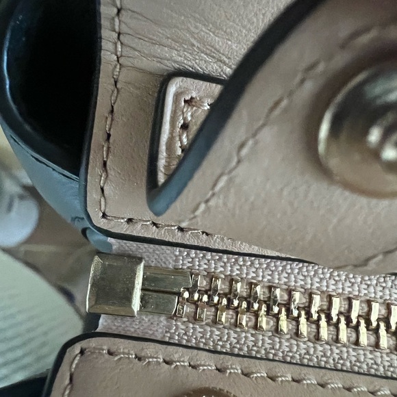 Coach Grace Handbag  NO C1857-26831 Color BEECHWOOD Smoke Free Envirmoment - Picture 5 of 12